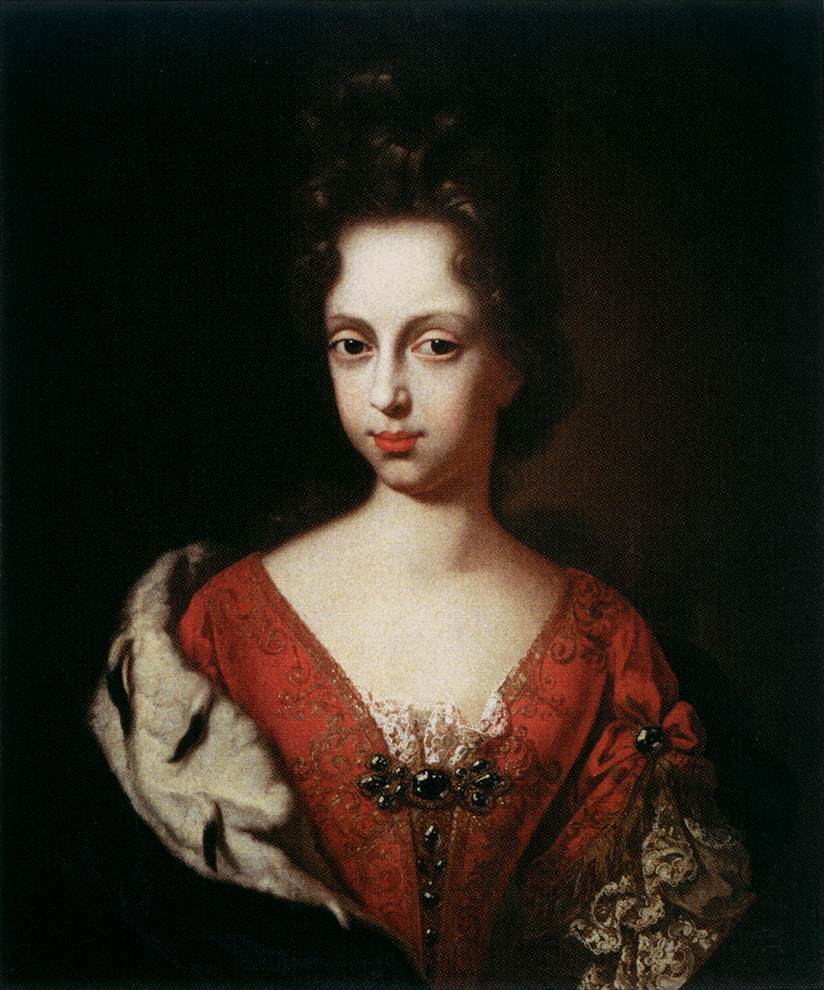 Portrait d'Ana María Luisa de Medici en tant que jeune femme