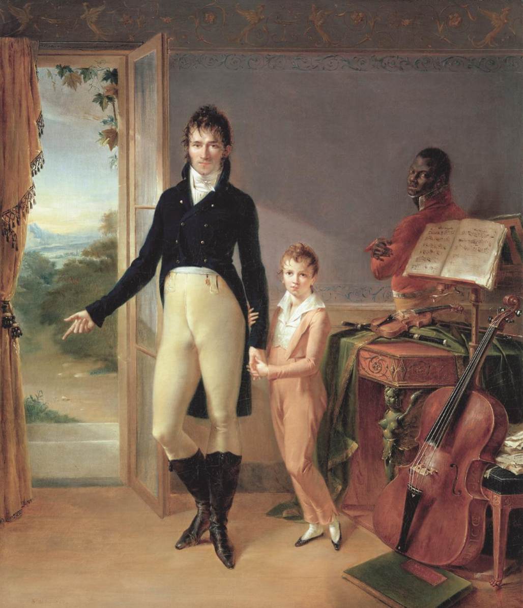 Portrait de Frédéric Donnadieu et de son fils Frédéric