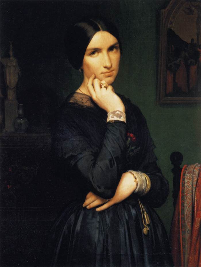 Mevrouw Flandrin Portret