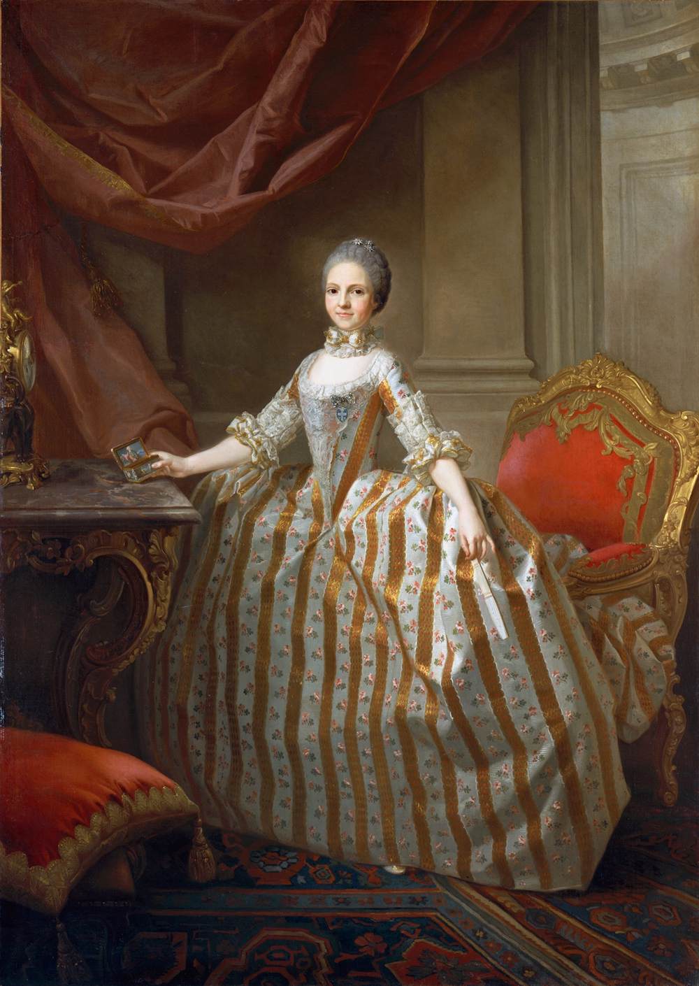 Portrait de María Luisa de Parma, plus tard la reine d'Espagne