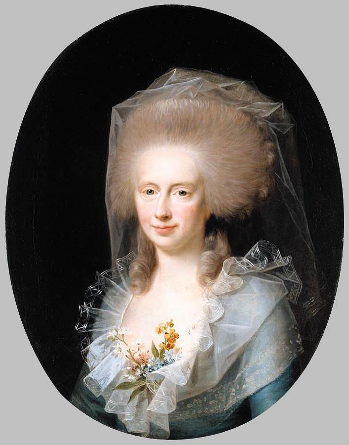 Retrato de Bolette Marie Lindencrone