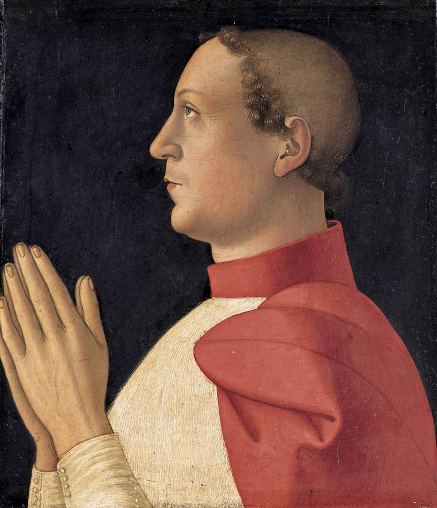 Profilo Ritratto del cardinale Felipe de Lévis