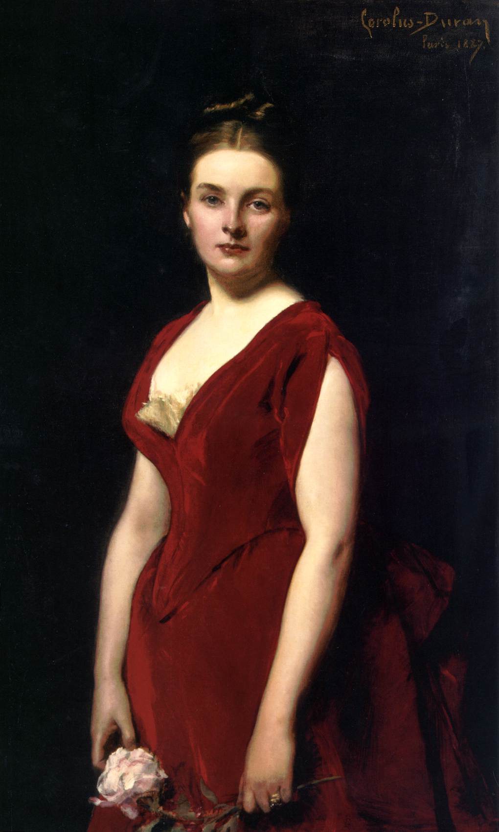 Retrato de Ana Alexandrovna Obolenskaya 