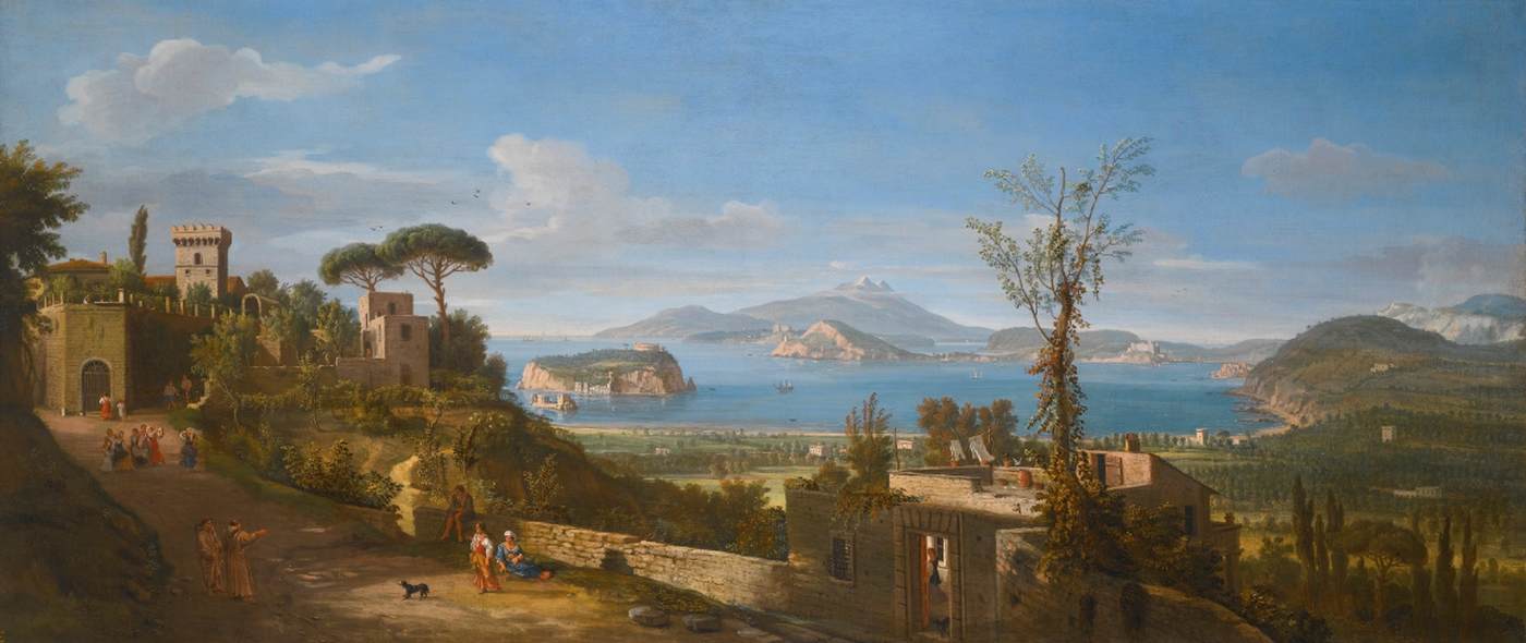 View of the Bay of Pozzuoli