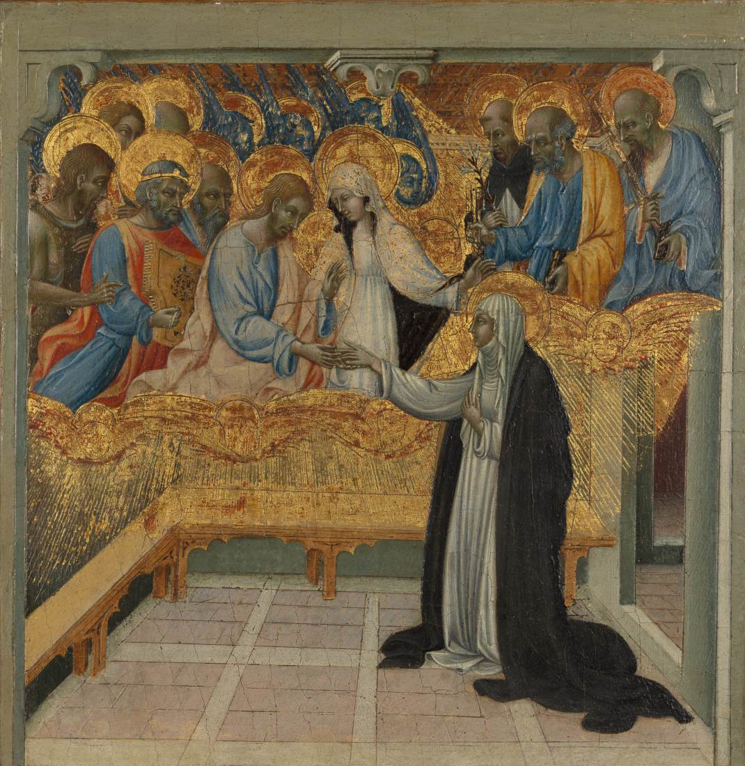 El Matrimonio Místico de Santa Catalina de Siena