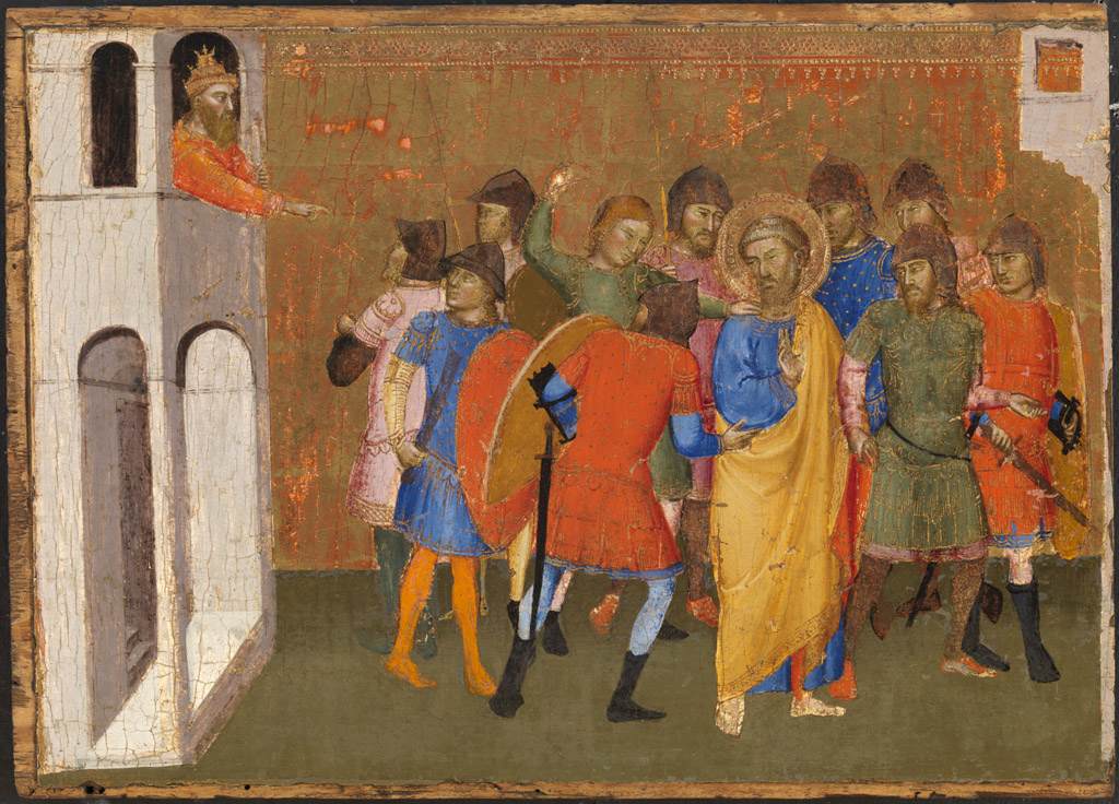 Altarpiece of San Pier Maggiore: The Arrest of Saint Peter