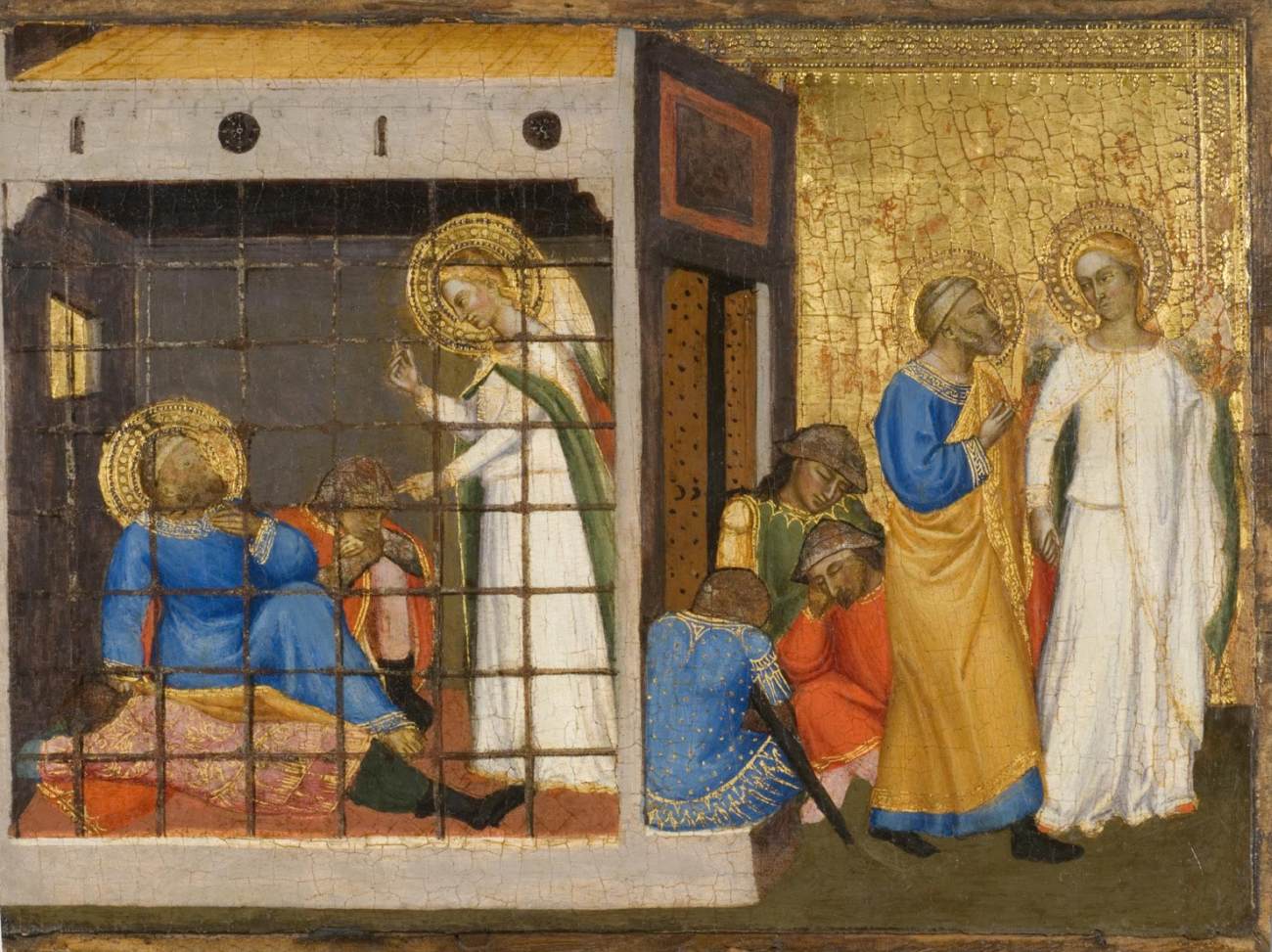 Altarpiece of San Pier Maggiore: Saint Peter Released from Prison