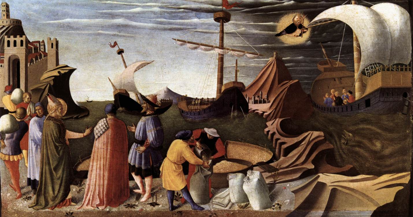 La Historia de San Nicolás: San Nicolás Salva El Barco