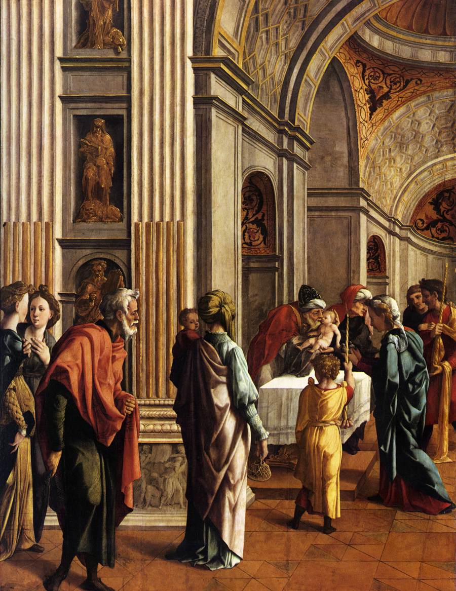 מצגת ישוע במקדש