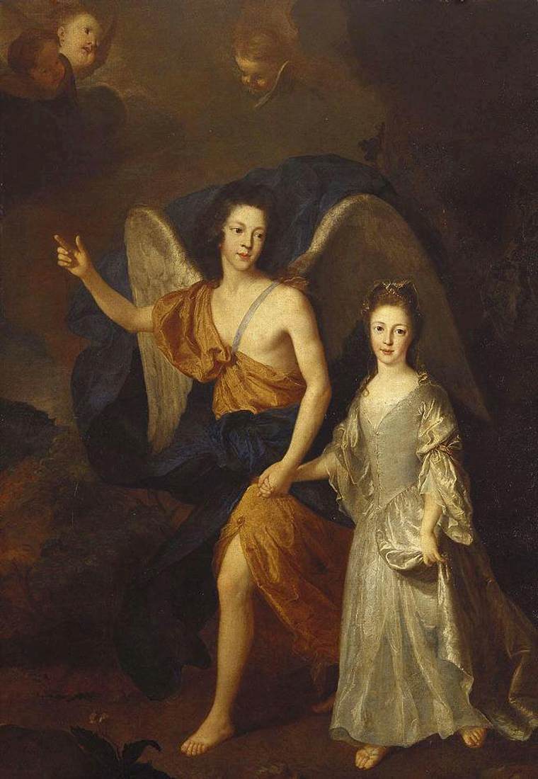 Prince James Francis Edward Stuart and Princess Louisa Maria Theresa