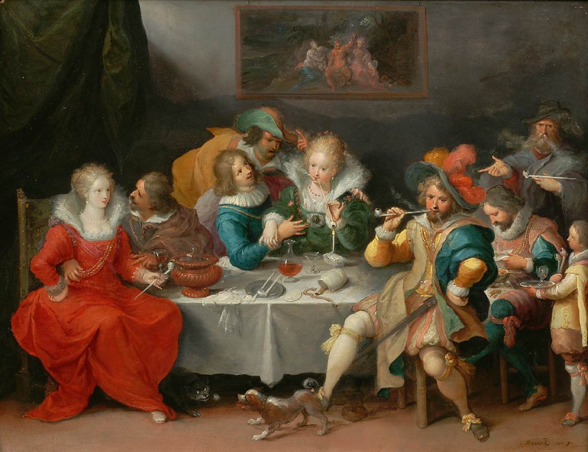 The Prodigal Son with the Courtiers