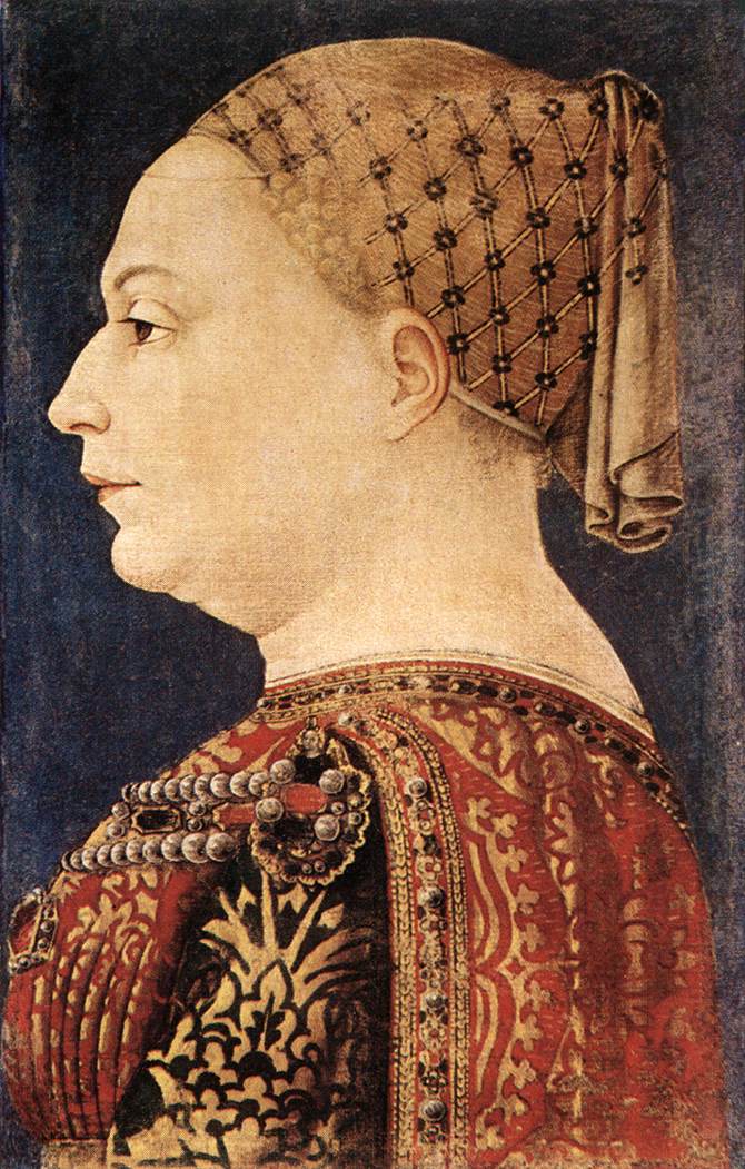 Portrait of Bianca Maria Sforza