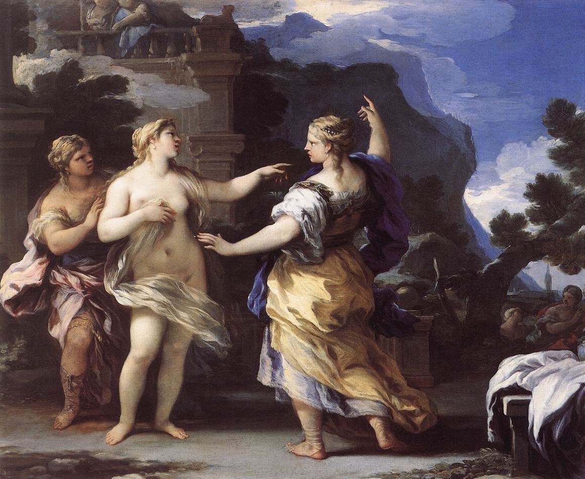 Venus Punishes Psyche with a Task ()