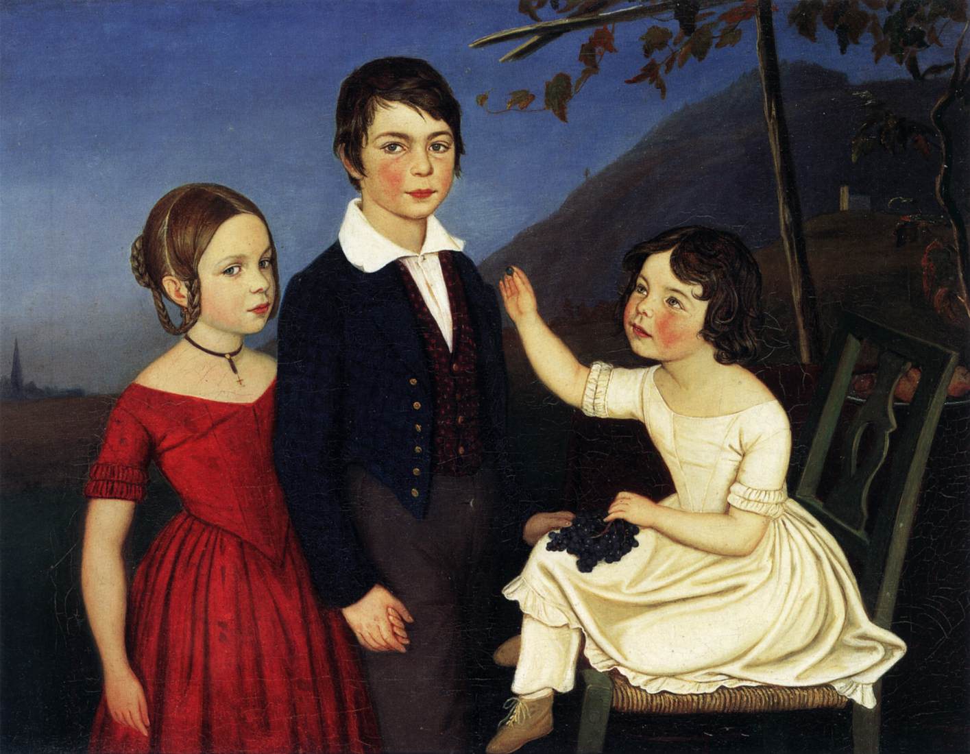 Pablo, Maria and Filomena Von Putzer