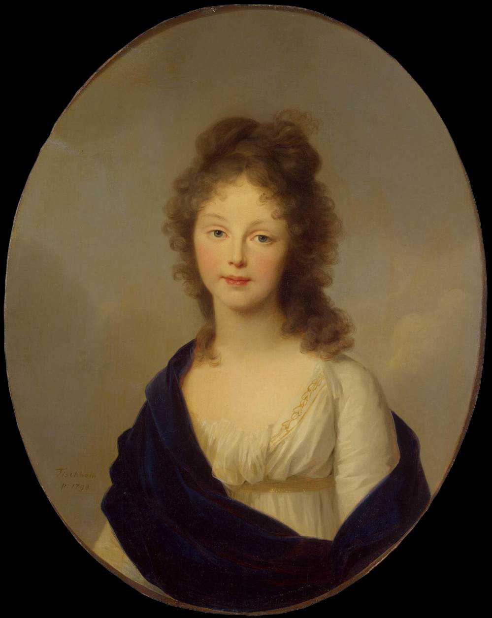 Kraliçe Louise de Prussia'nın portresi