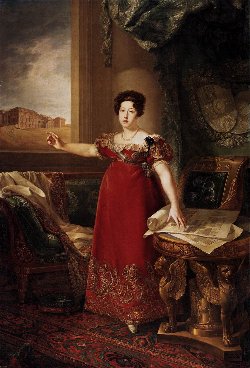 Królowa María Isabel de Braganza