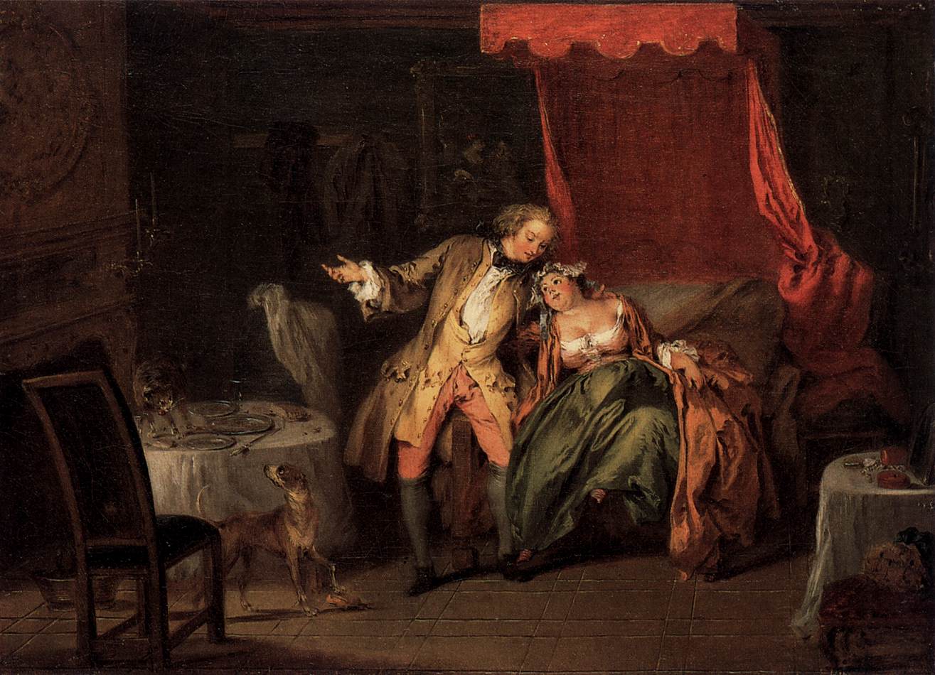 Madam de Bouvillon Tempts Fate by Asking Ragotin to Find a Flea