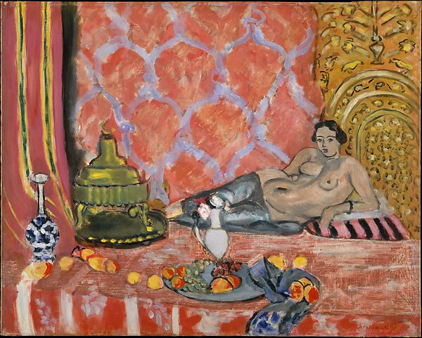 Odalisque with Gray Trusers