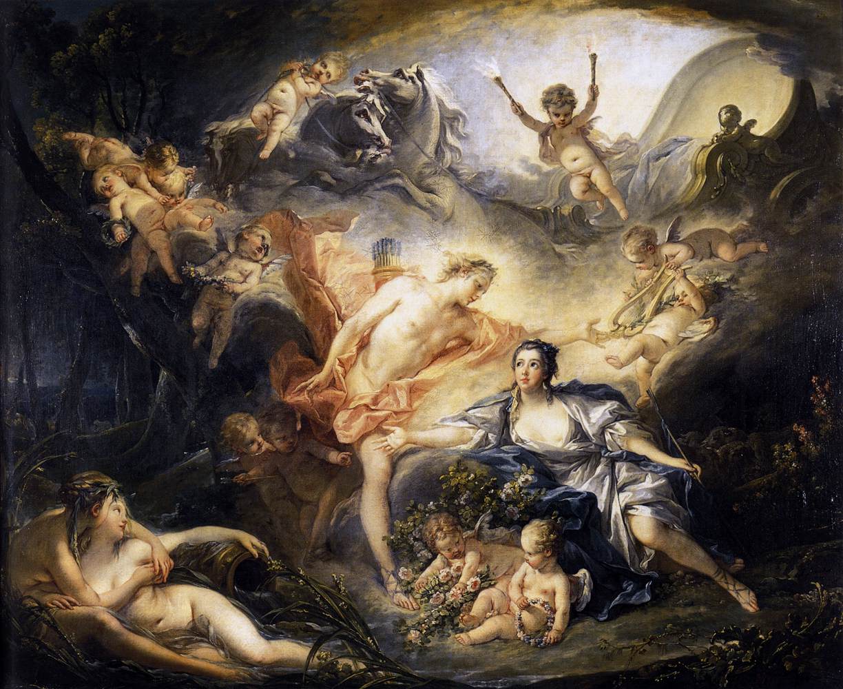 Apollo Revealing His Divinity Before Shepherdess Isse