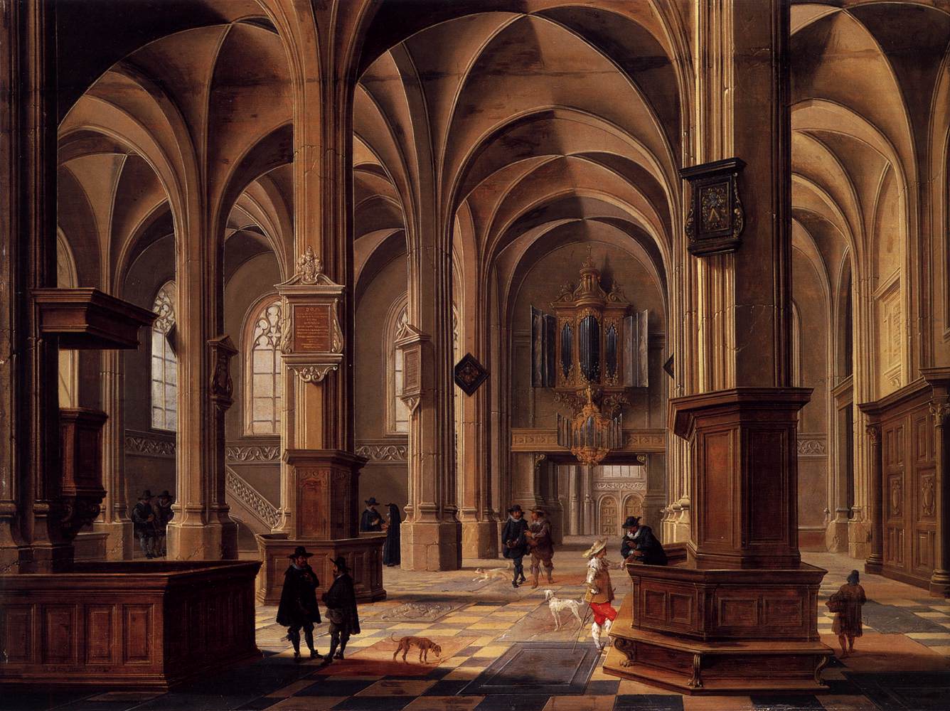 Interior of the Cunerakerk, Rhenen