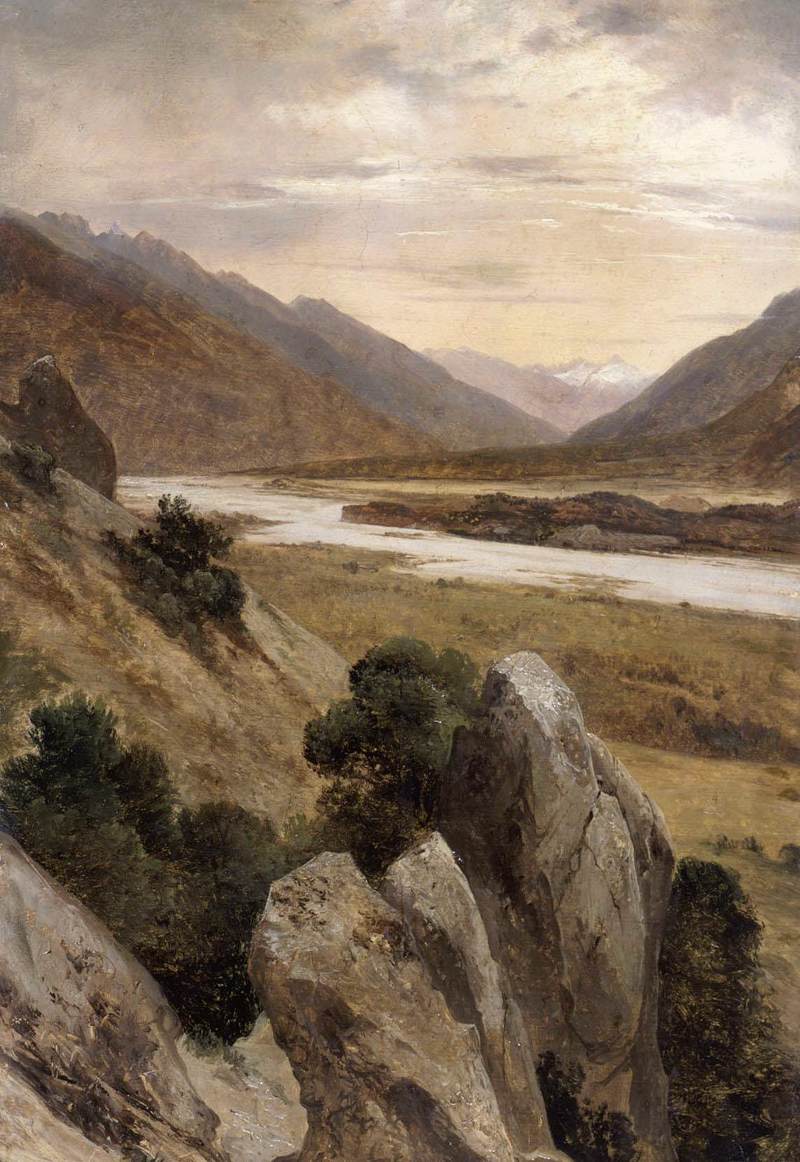 Mountainous River Landscape