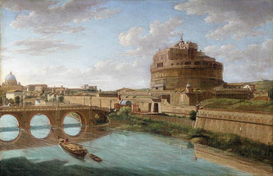 Rome: a View of the Tiber