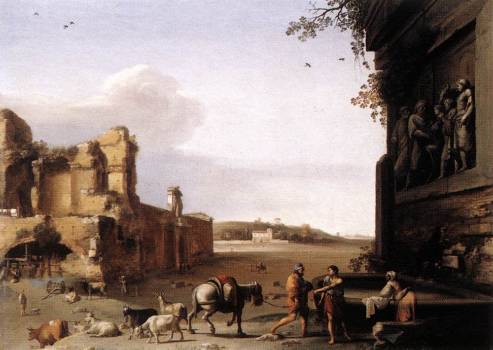 Ruines de la Rome antique