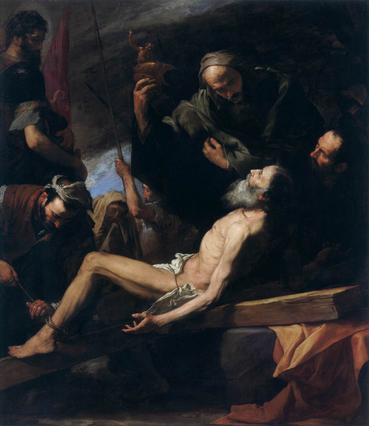 Le martyre de San Andrés