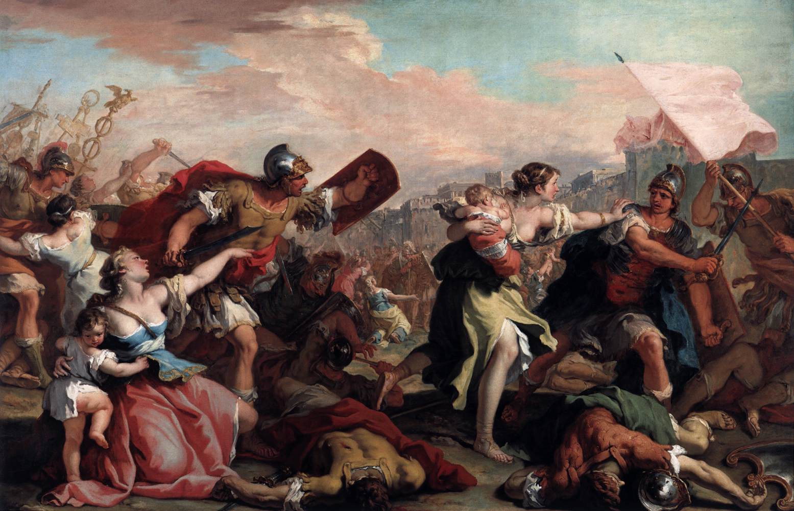 Bataille des Romains et des Sabines