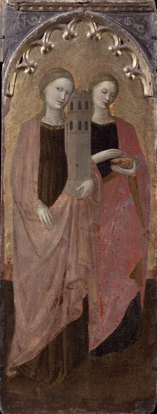 Santo Bárbara y Lucía