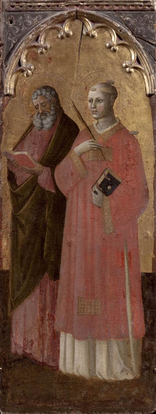 Święty Jan Ewangelista i Esteban