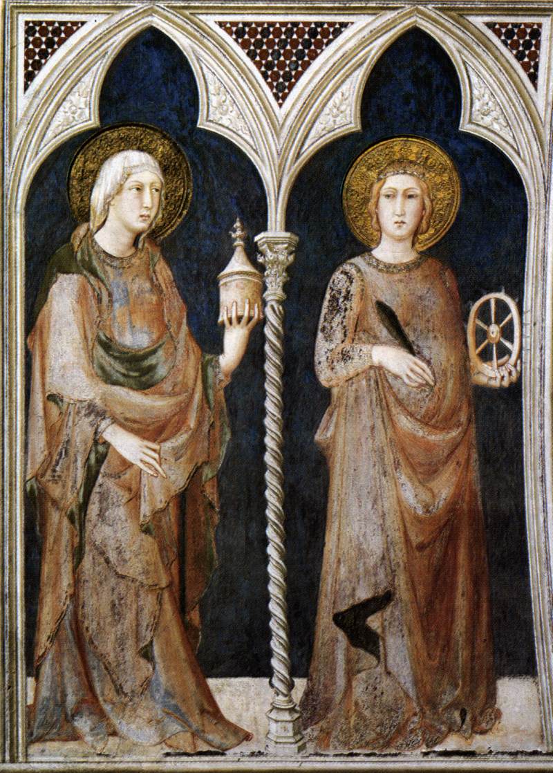 Santa María Magdalena i Santa Catalina de Alejandría