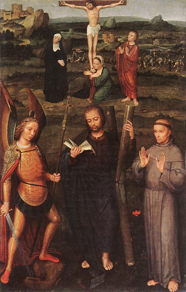 Arcanjo São Miguel, São André e São Francisco de Assis 