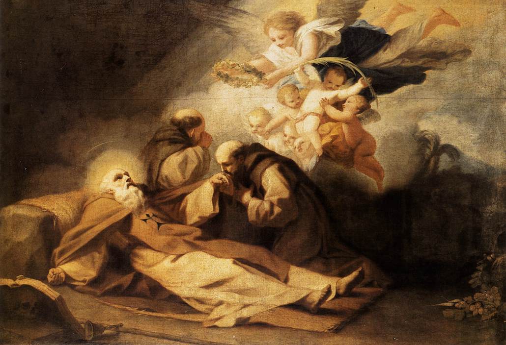 The Death of Saint Anthony the Hermit