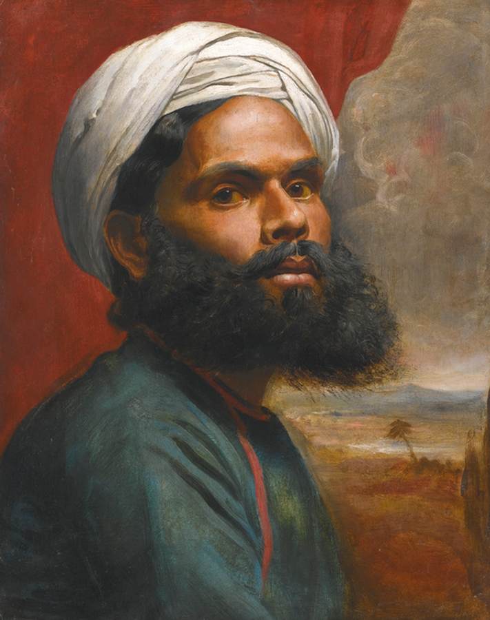 Portrait d'un sardar indien