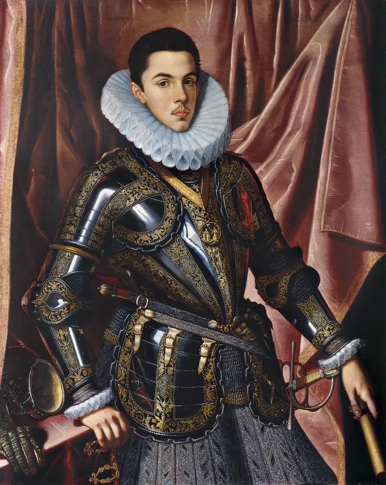 Portræt af prins Felipe Emmanuel de Savoy