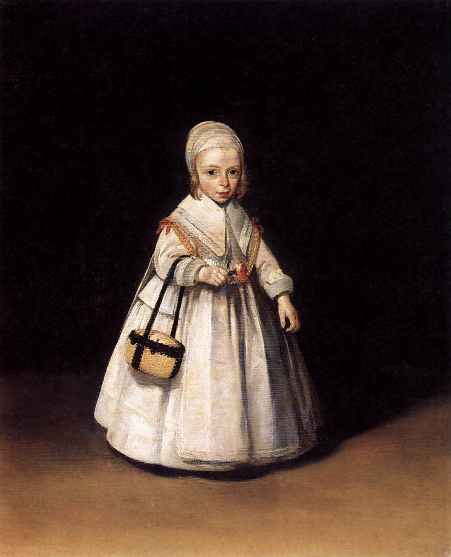 Helena Van Der Schalcke quando criança
