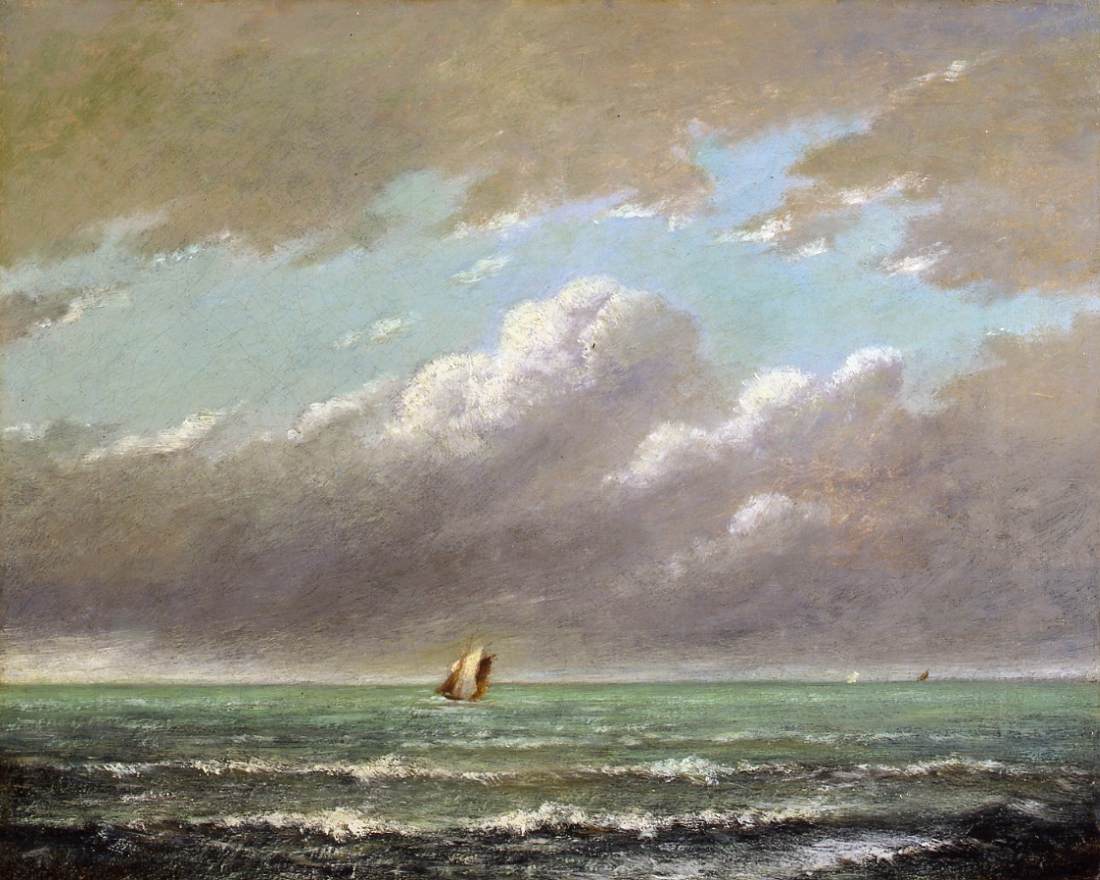 Paesaggio marino a cayeaux