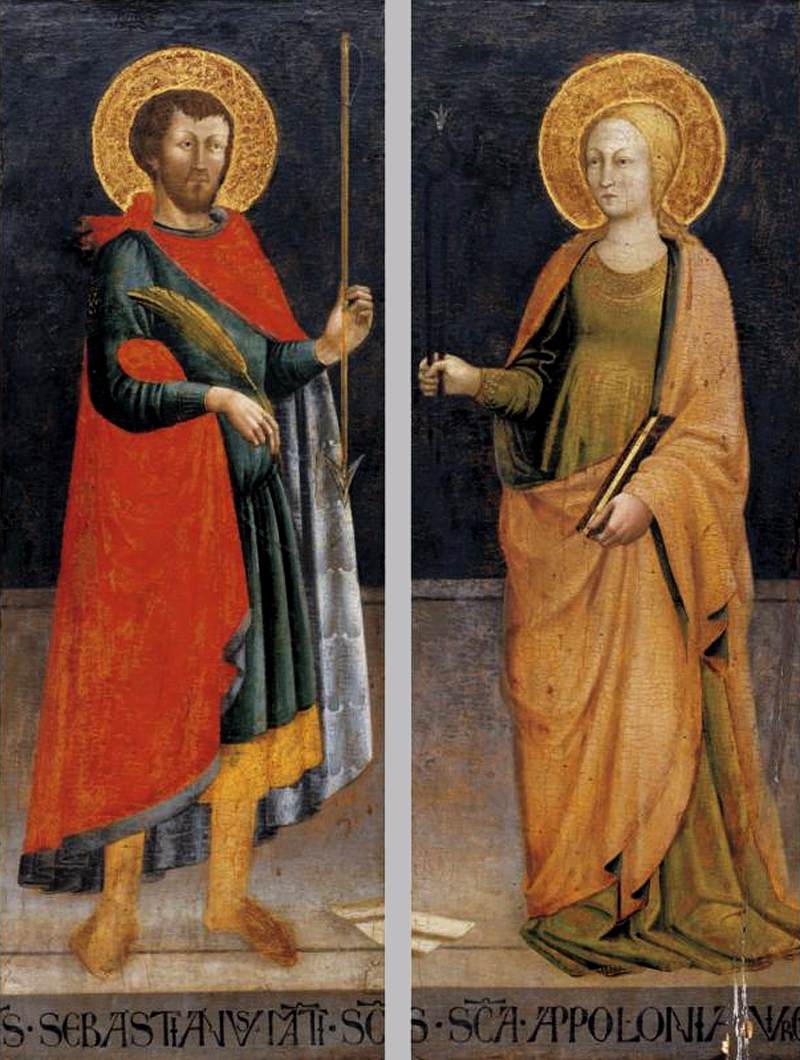 Saint Sebastian and Apollonia