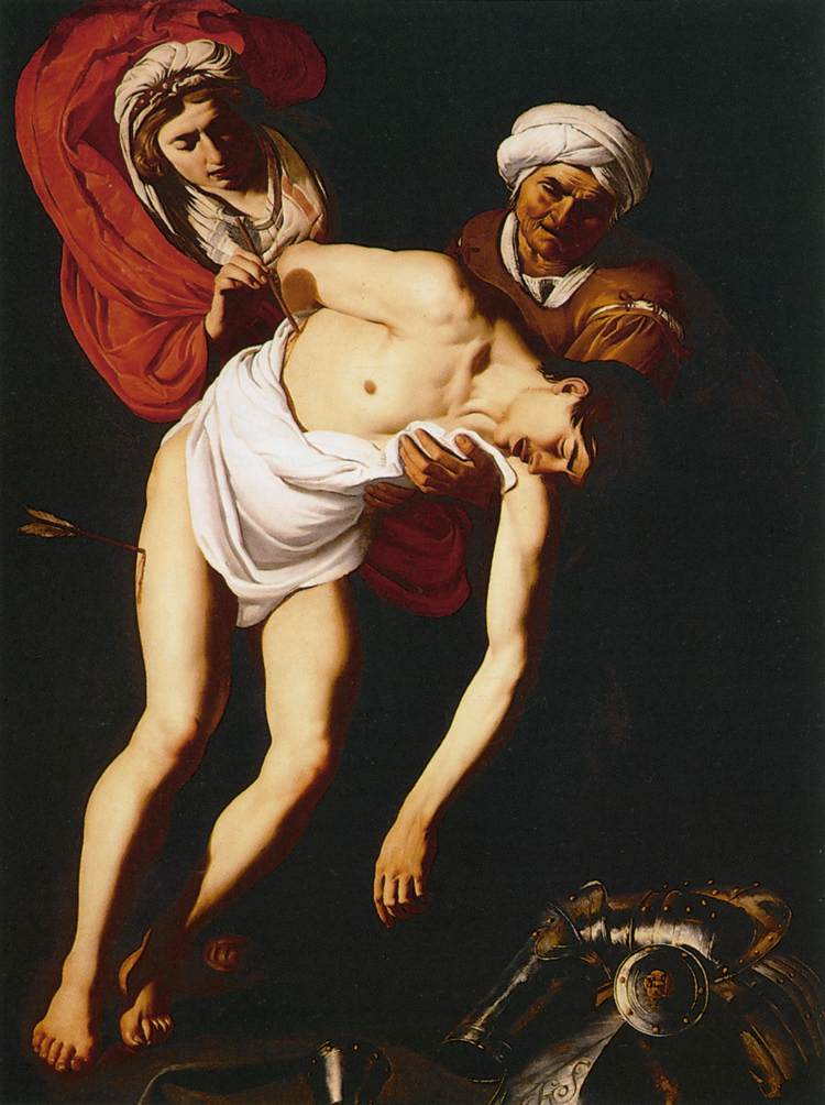 Saint Sebastian Assisted by Saint Irene and her Maid
