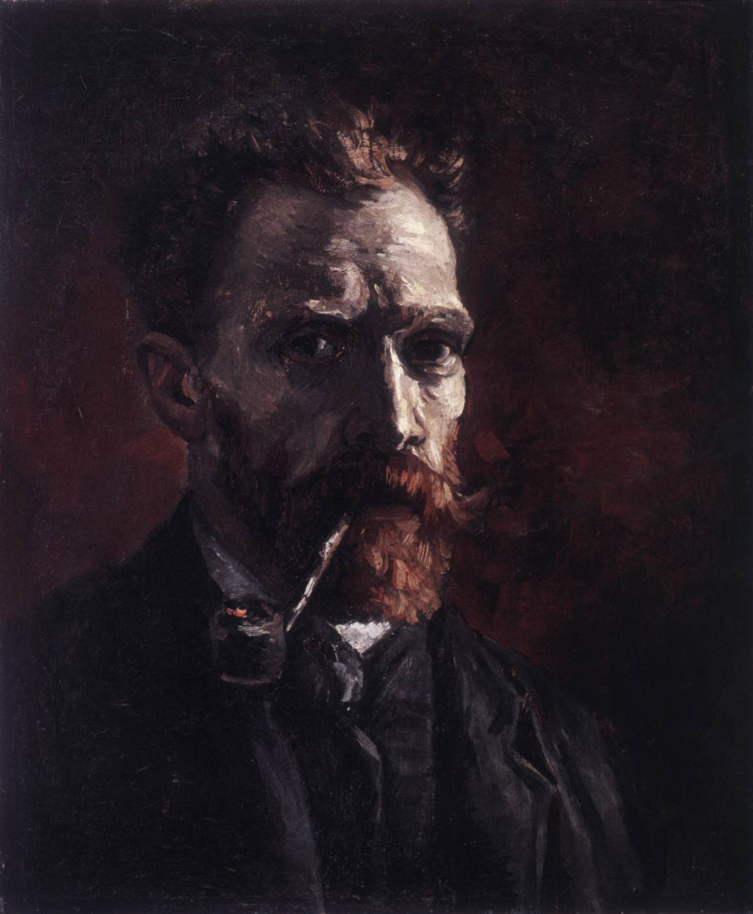 Self -Portrait z fajką