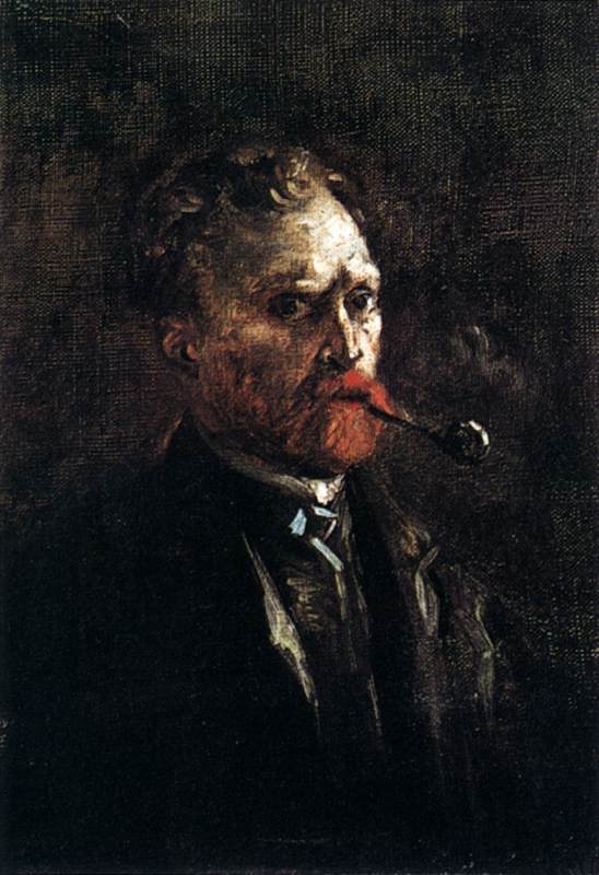 Self Portrait with Pipe