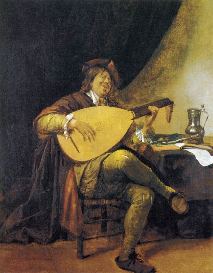 Self Portrait As Lutenist