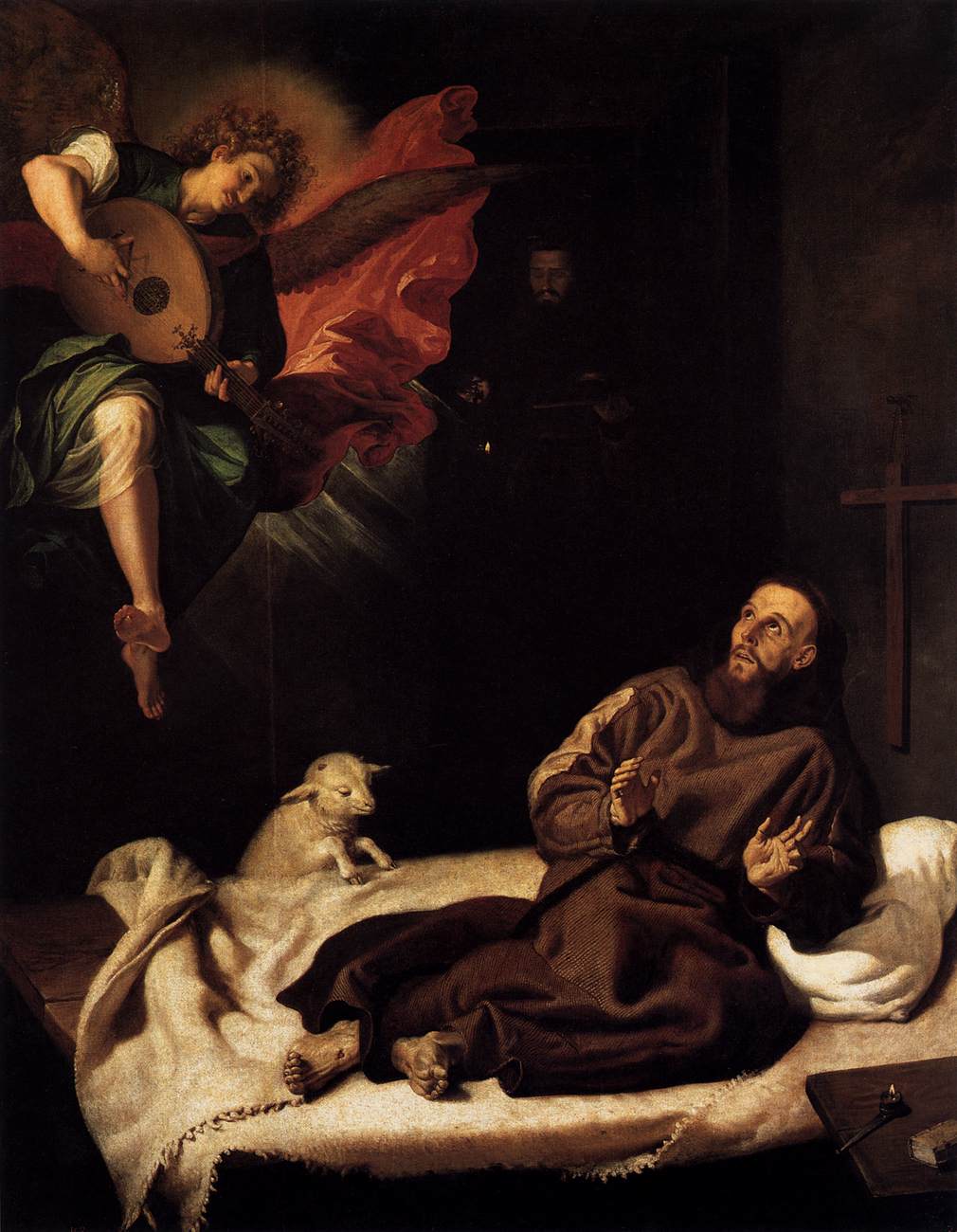Saint Francis Consoled by Angel