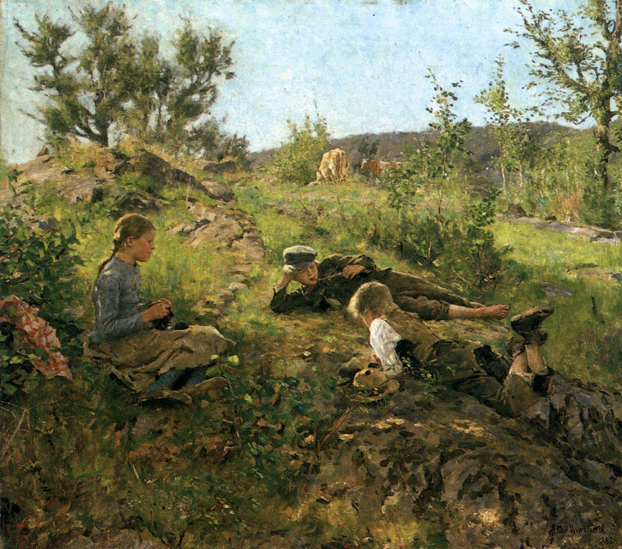 Shepherds in Tatøy