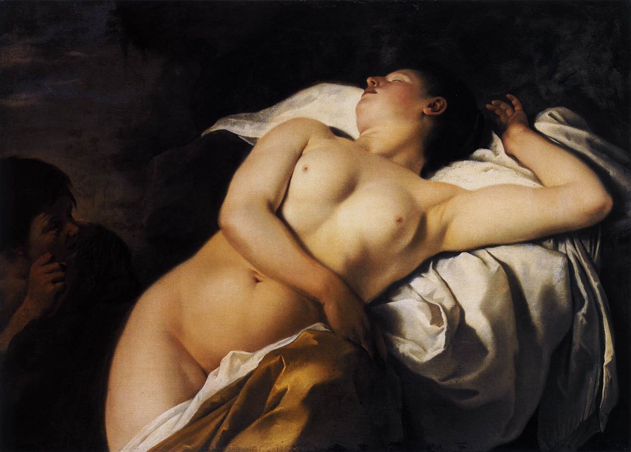 Sleeping Nymph and Shepherd