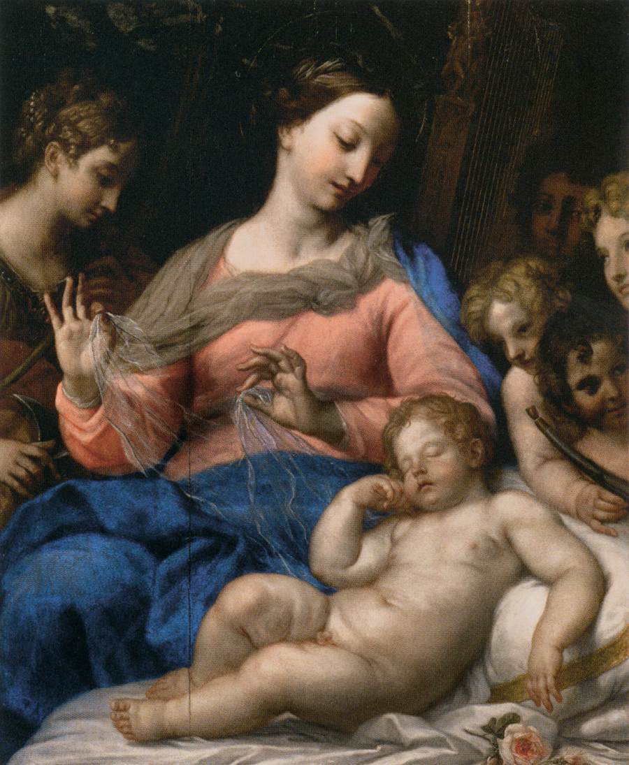 החלום של ישו התינוק, עם מוזיקאי מלאכים