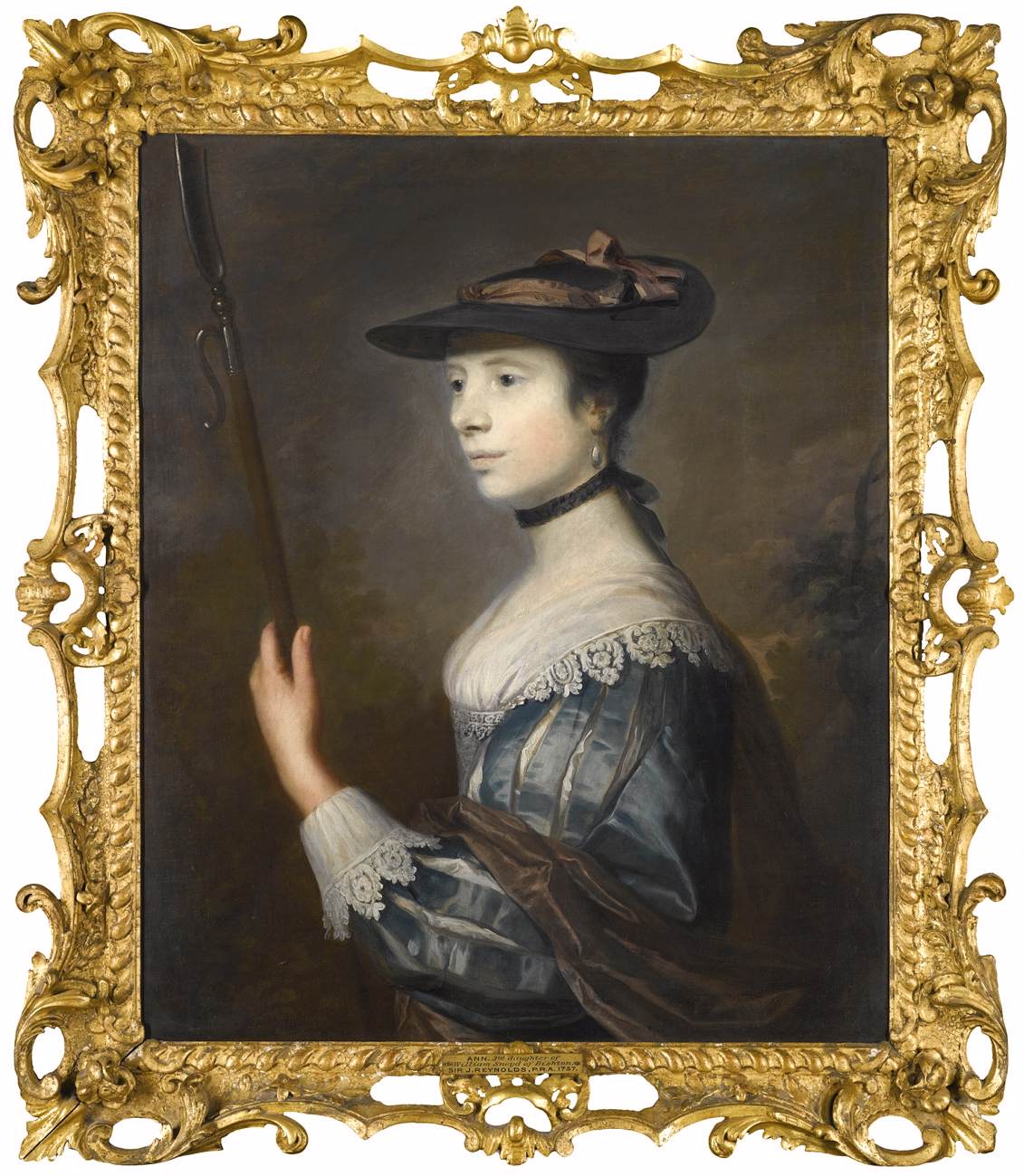 Portrait d'Ana Sneyd (D1784), comme des pâtes