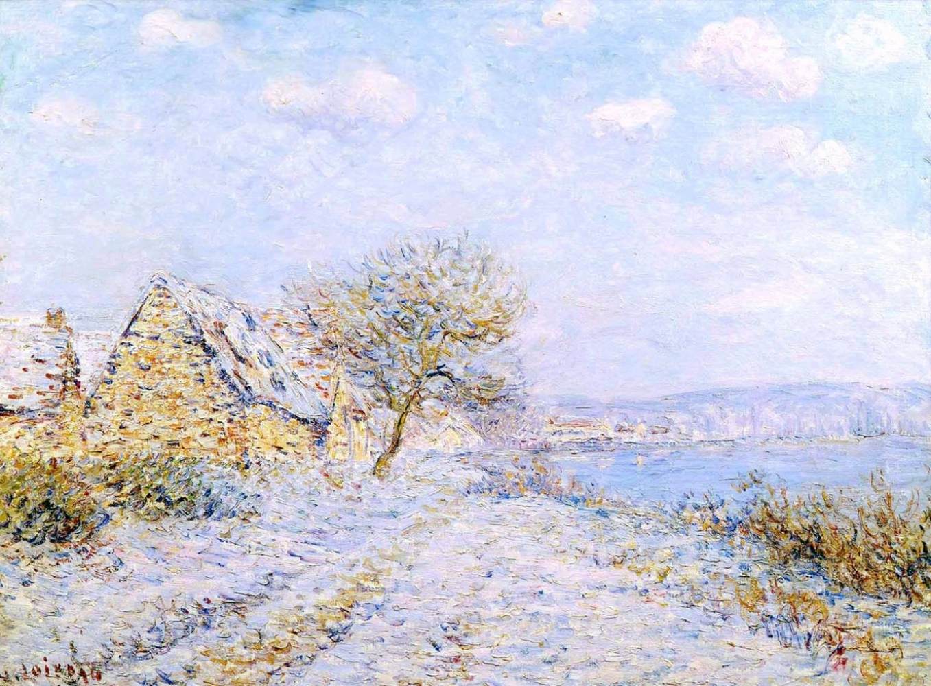 Tourne-suce-seine, neige, gel, soleil