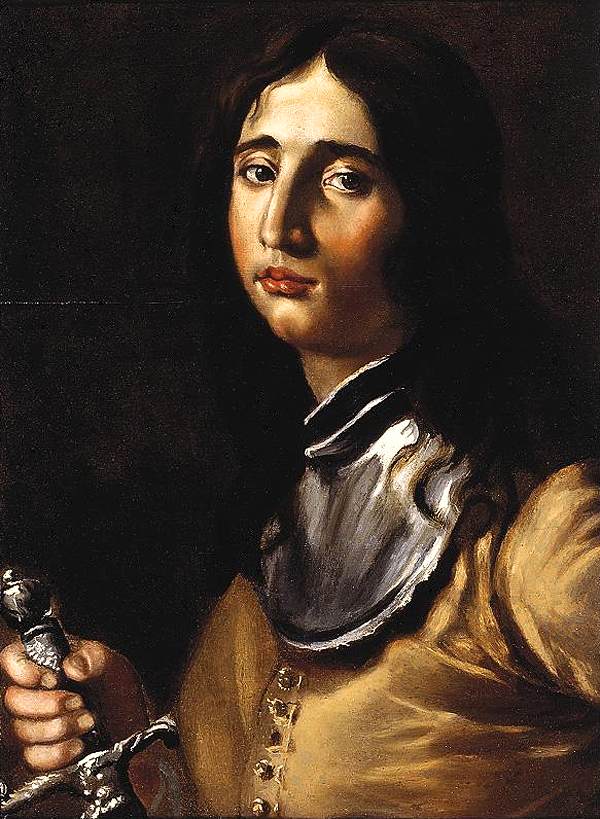 Portrait of a Young Soldier with a Spear